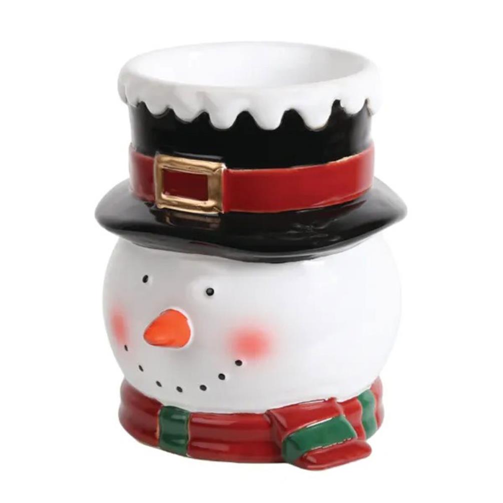Aroma Snowman Head Ceramic Wax Melt Warmer Extra Image 1